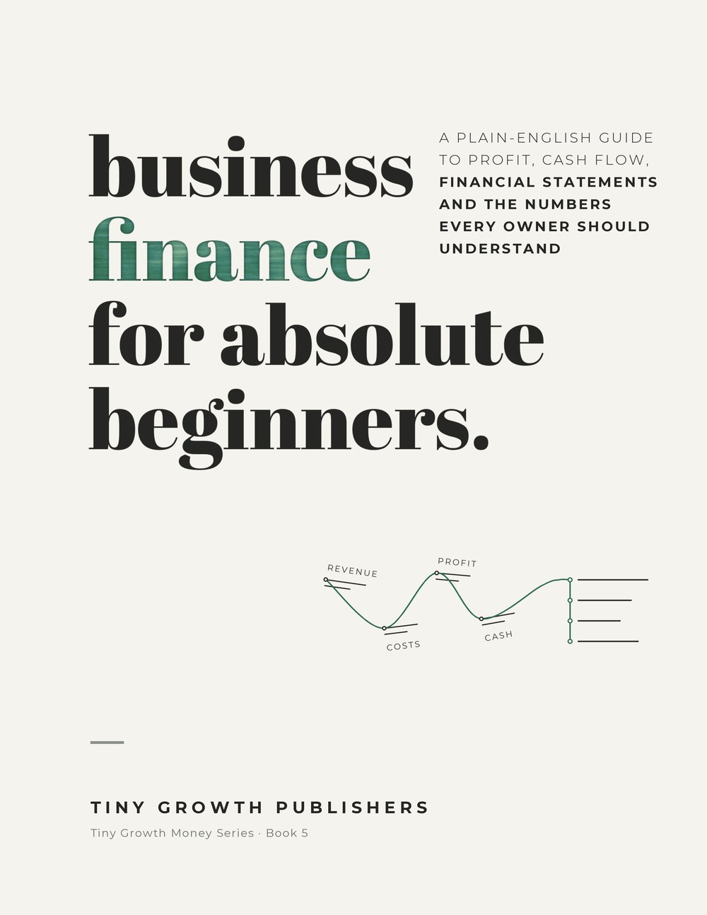 Cover of Business Finance for Absolute Beginners